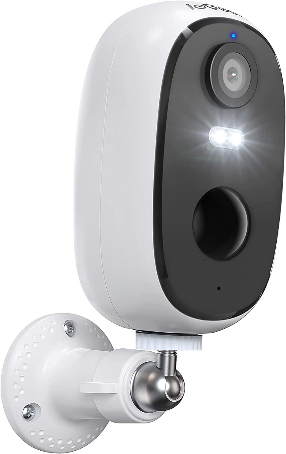 Caméra de surveillance WiFi intérieure/extérieure & Panneau