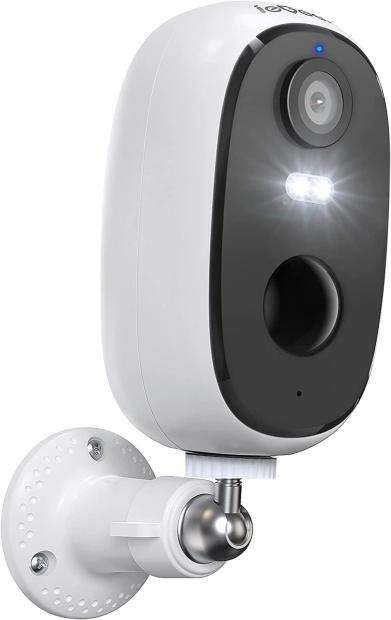 ieGeek 2K 360° PTZ Camera Surveillance WiFi Exterieure Sans Fil Solaire  Batterie